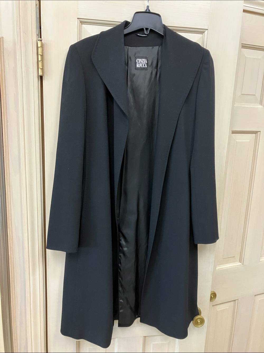 Cinzia Rocca Icons Black Women's Trench Coat